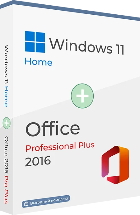 Windows 11 Home + Office 2016 Pro Plus